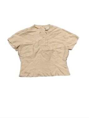 Vintage 1940s 1950s Blousecraft Short Sleeve Blouse Top